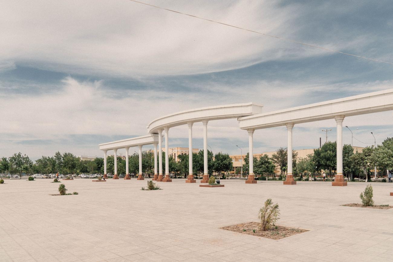 In Desert of Aral Sea