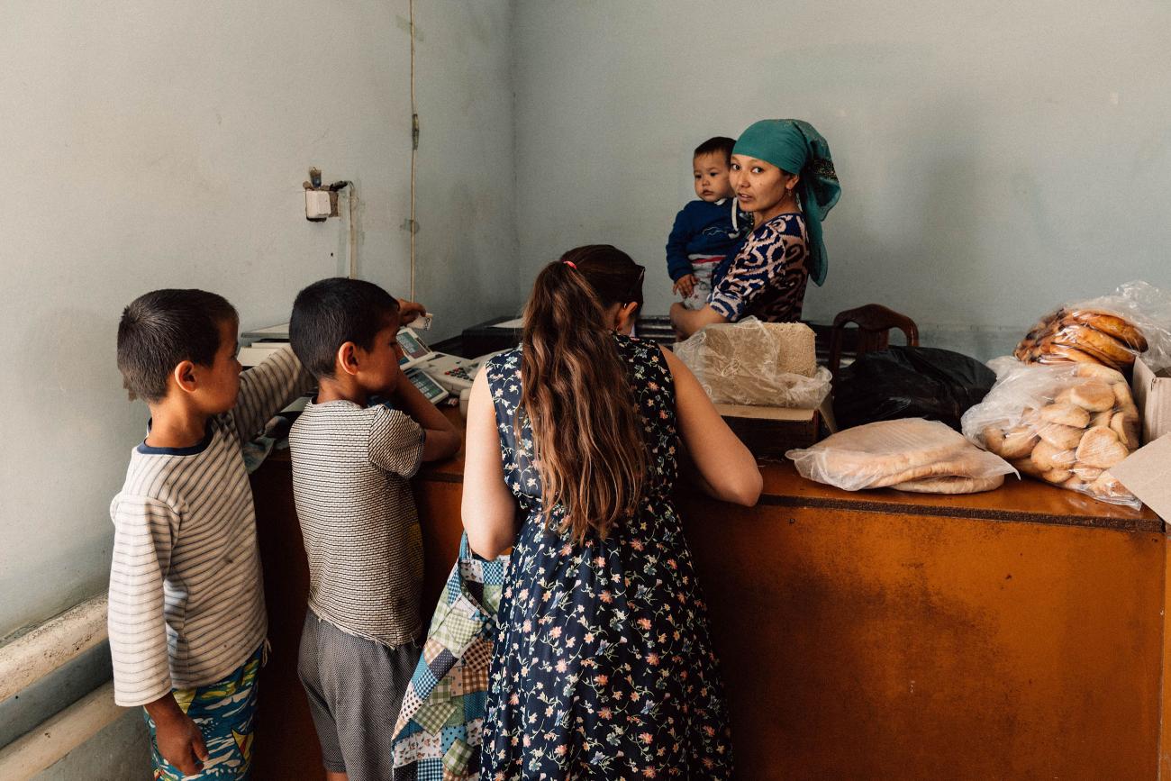 In Desert of Aral Sea